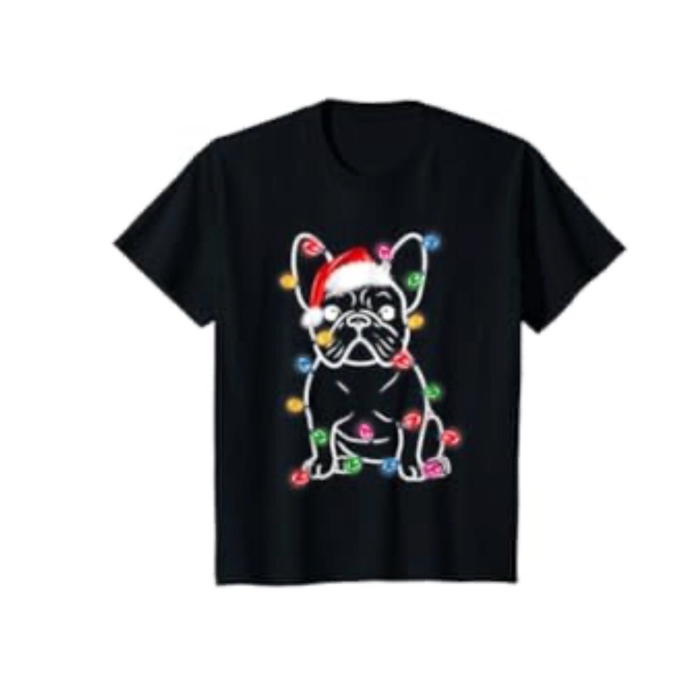 Funny French Bulldog Christmas T-Shirt
